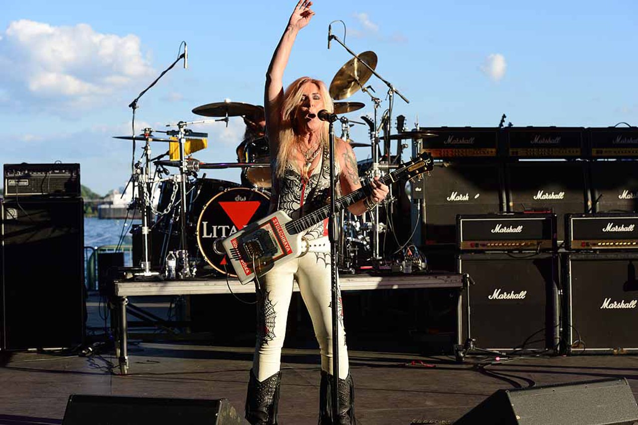 Everything we saw at RATT, Warrant, and Lita Ford at Chene Park
