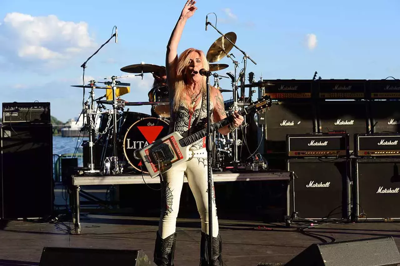 Image: Everything we saw at RATT, Warrant, and Lita Ford at Chene Park