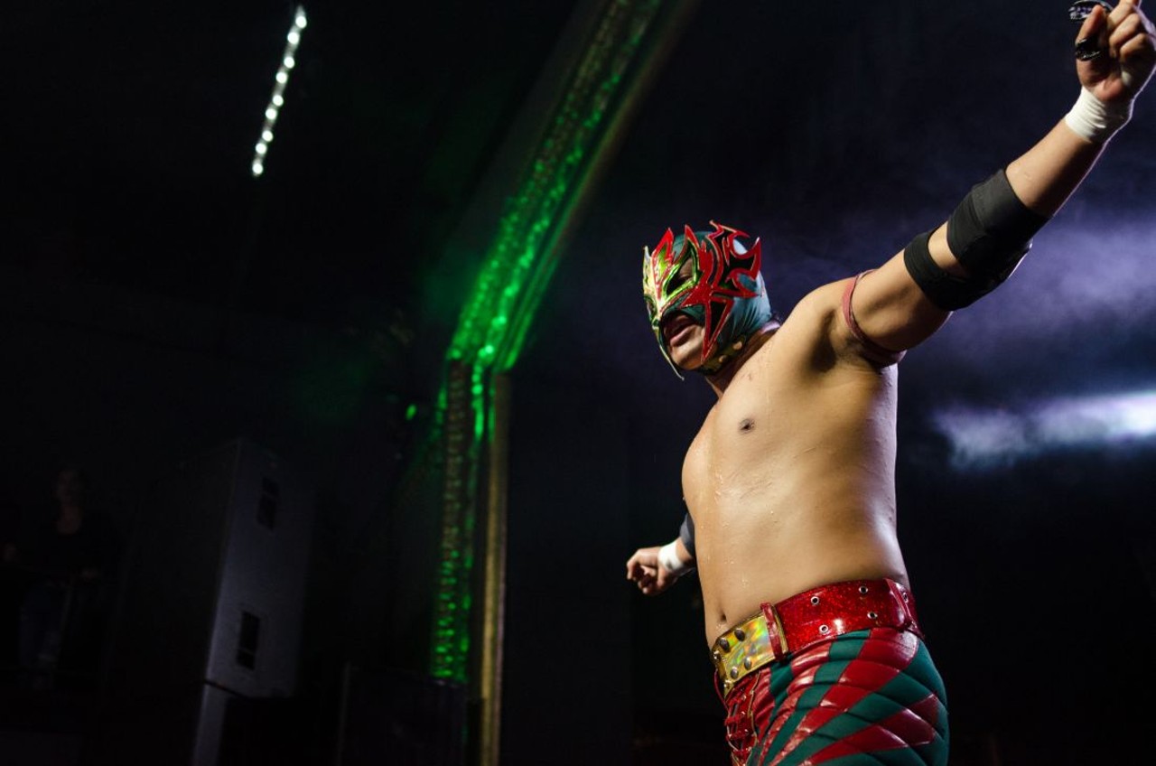 Everything we saw at the 5th Annual Ooh La La Lucha at Saint Andrew's Hall