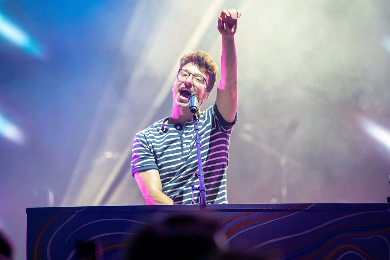 Everything we saw at the AJR and BoyWithUke concert at Pine Knob Music Theatre