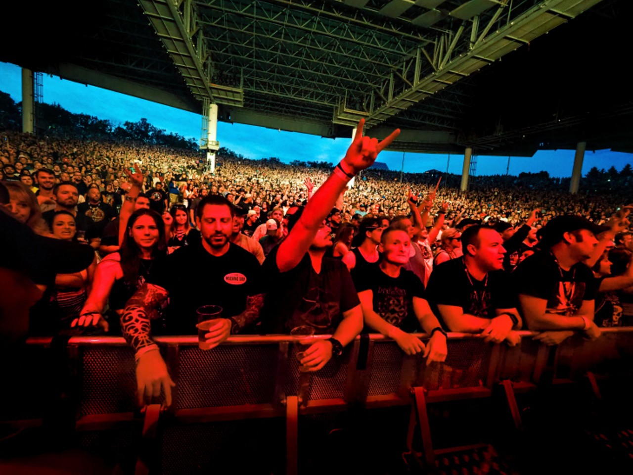 Everything we saw at the Breaking Benjamin show at DTE Energy Music Theatre