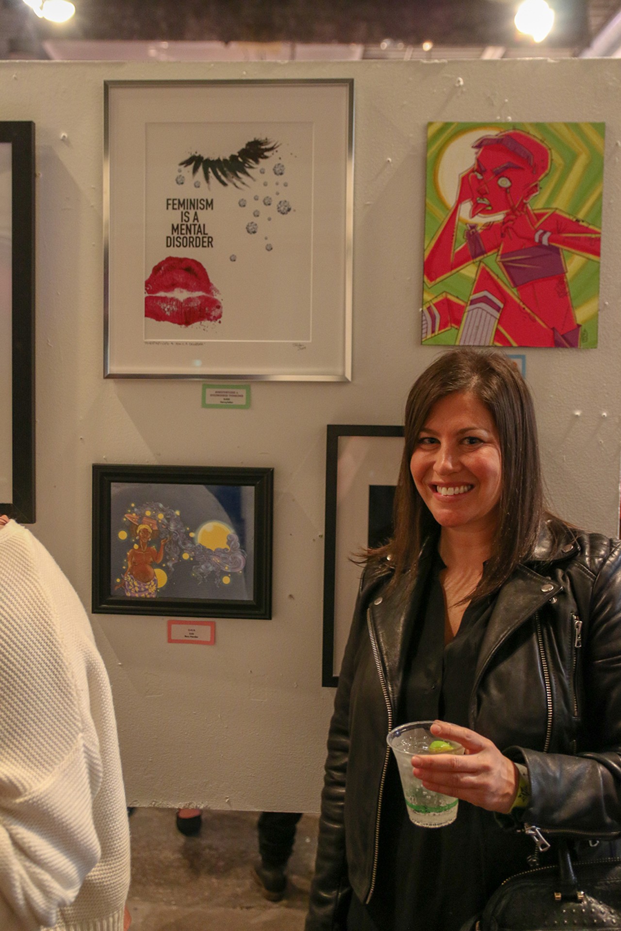 Everything we saw at the the 7th annual all-women 'Venus Rising' art show at the Tangent Gallery