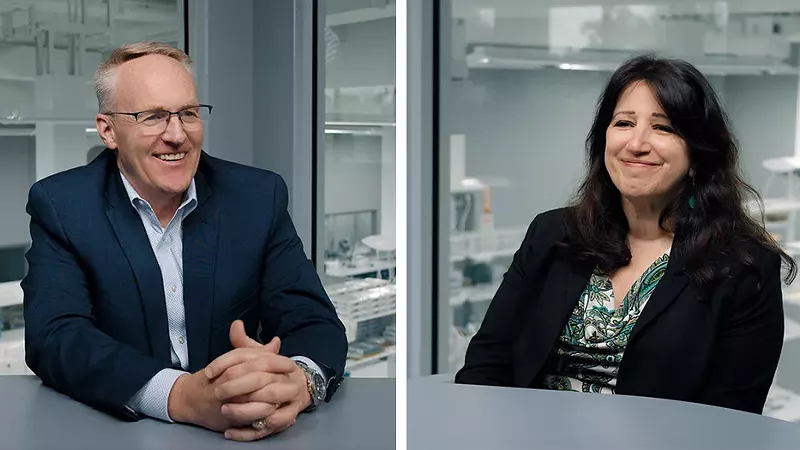 Former cops Todd Welch, left, and Dr. Michele Glinn have been banned from Michigan’s cannabis industry for numerous alleged violations.