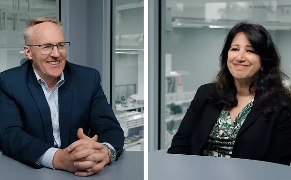 Former cops Todd Welch, left, and Dr. Michele Glinn have been banned from Michigan’s cannabis industry for numerous alleged violations.
