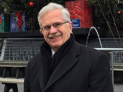 Image: Face Time: Campus Martius Park president Bob Gregory talks street performers, Santa’s Workshop, and designer snowmen