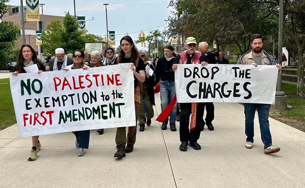 Religious leaders and Wayne State University students demanded misconduct charges be dropped against a pro-Palestinian activist.