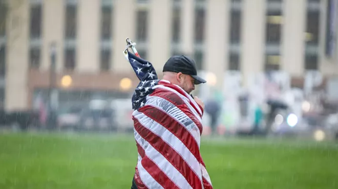 Image: Fashion had a major moment at the Neo-Nazi LARP at Michigan's Capitol