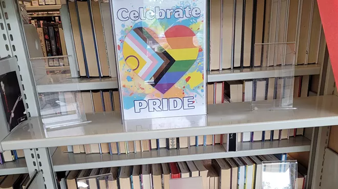 On Sunday, June 4, the Ferndale library’s youth and young adult Pride Month displays were completely emptied of their books.