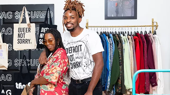 Image: Ferndale’s Not Sorry Goods, an eco-conscious, queer-friendly fashion shop, rescues the old