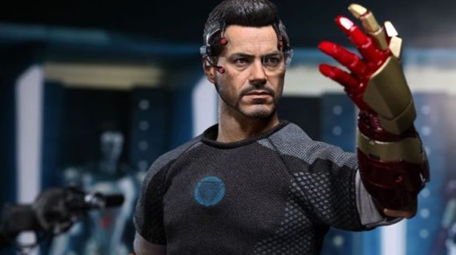 Part-man, part-machine: For Robert Downey Jr., Iron Man 3 is just another sortie.