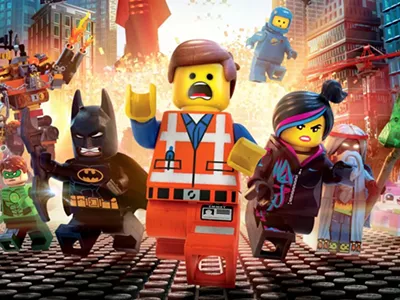 A Lego movie with Batman that still isn’t as plastic as Batman & Robin.