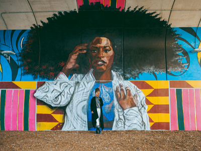 The new BLKOUT Walls festival will feauture murals throughout Detroit. Courtesy photo