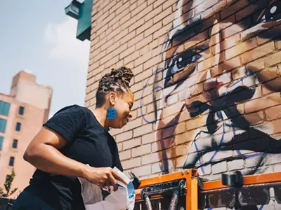 Sydney James' BLKOUT Walls Mural festival will return to Detroit in Sept. 2023.