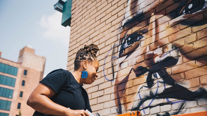 Sydney James' BLKOUT Walls Mural festival will return to Detroit in Sept. 2023.