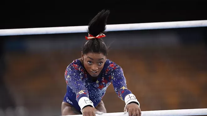 Simone Biles joins a rare list of GOATs, including Muhammad Ali, Jackie Robinson, Colin Kaepernick, and Billie Jean King, whose courage in and out of the arena taught us something more about ourselves.