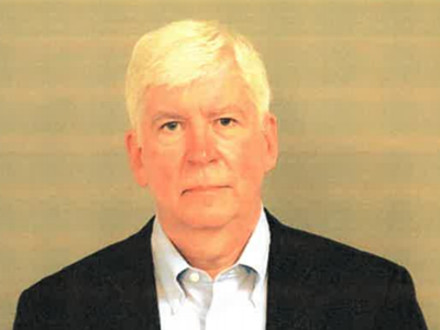 Mugshot of former Governor Rick Snyder.