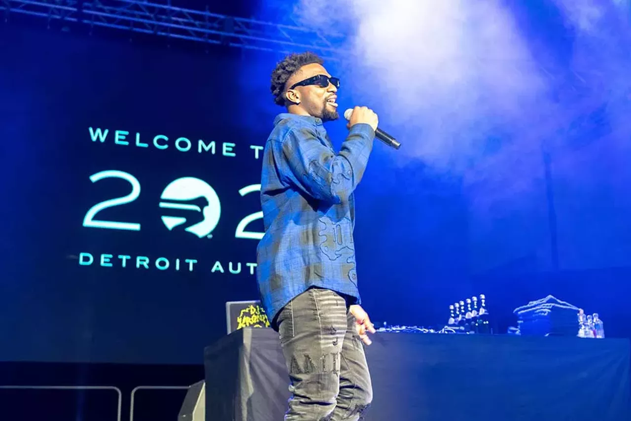 Image: Flo Rida performed at the Detroit Auto Show charity gala