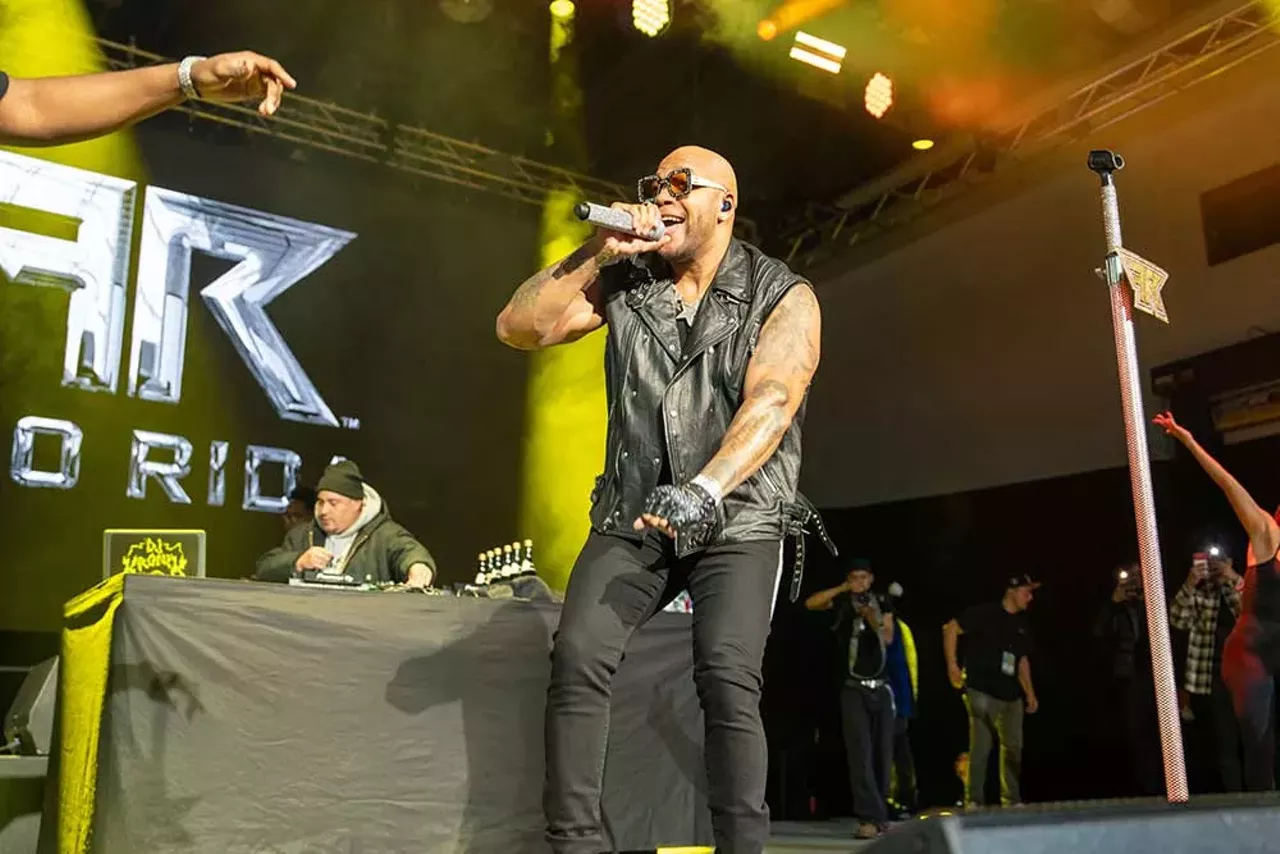 Image: Flo Rida performed at the Detroit Auto Show charity gala