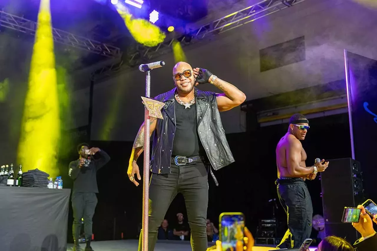 Image: Flo Rida performed at the Detroit Auto Show charity gala