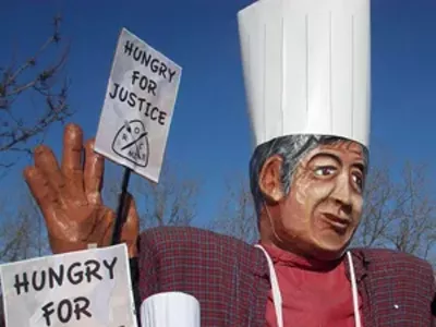 Image: Food fight