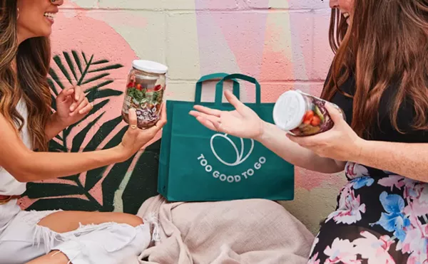 Too Good To Go allows customers to buy “Surprise Bags” of food from local businesses at reduced prices.