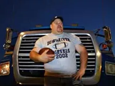 Image: For the love of pigskin