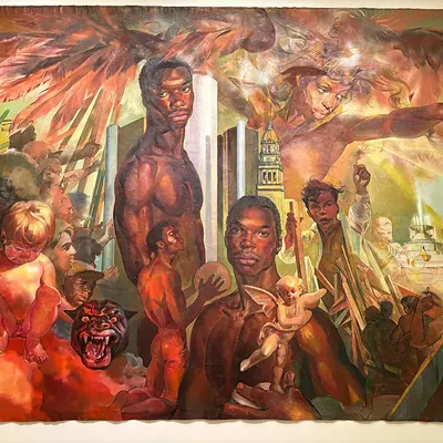 Long believed to have been abandoned in Detroit&rsquo;s old Cass Tech building, LeRoy Foster&rsquo;s &ldquo;Renaissance City&rdquo; has been restored.