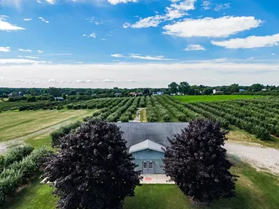 The former Erwin Orchards cider mill is now Blake’s South Lyon.