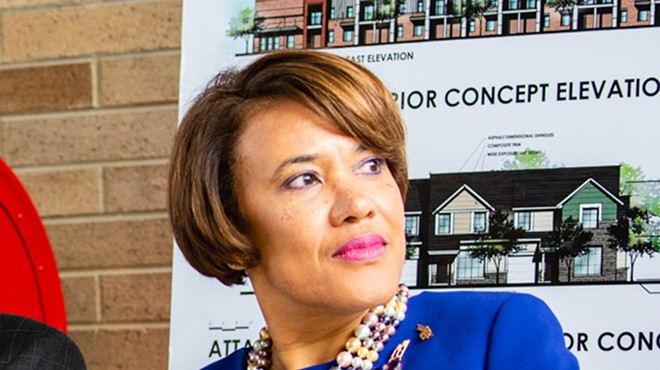 Former Flint mayor Karen Weaver.
