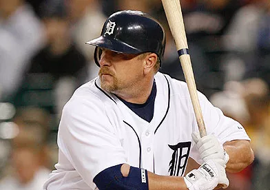 Former Tiger Matt Stairs' dramatic pinch-hit home run on the final day of the 2006 regular season was not enough to salvage a division title. - Image via tradefirst.com