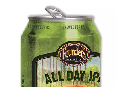 Image: Founder’s Brewing Co. All Day IPA Session Ale