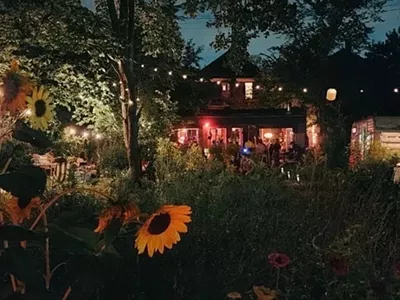 Foxglove is a new urban garden in Detroit with vinyl-only DJ nights.