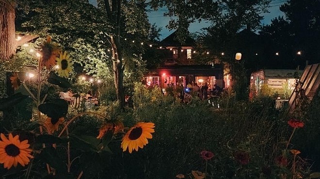 Foxglove is a new urban garden in Detroit with vinyl-only DJ nights.