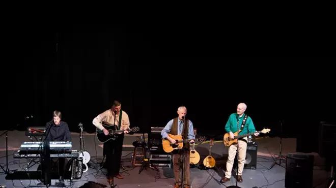 Boys in the band (from l.): Fred Klein, Gary McMullen, Richard McMullen and Dennis Green.