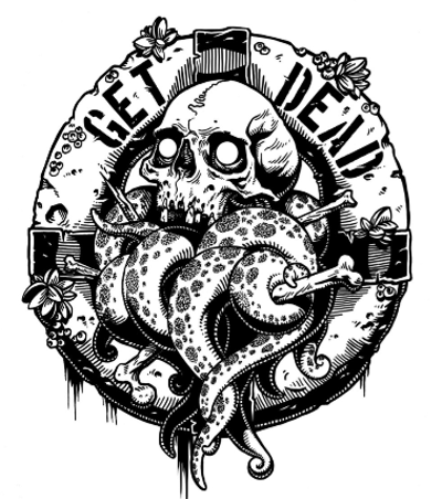 Image: Get Dead wsg Middle-Out, Cascade Riot + Duk Butter