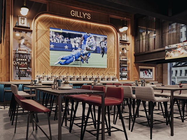 Gilly’s is named for Dan and Jennifer Gilbert’s late son Nick Gilbert who passed away in 2023.