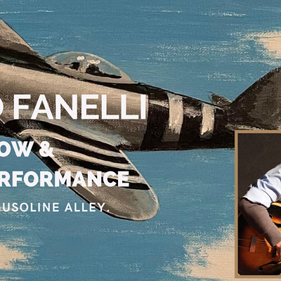 Live performance and aviation art show 11/6/22; 5-9 p.m.at Gusoline Alley in RO.