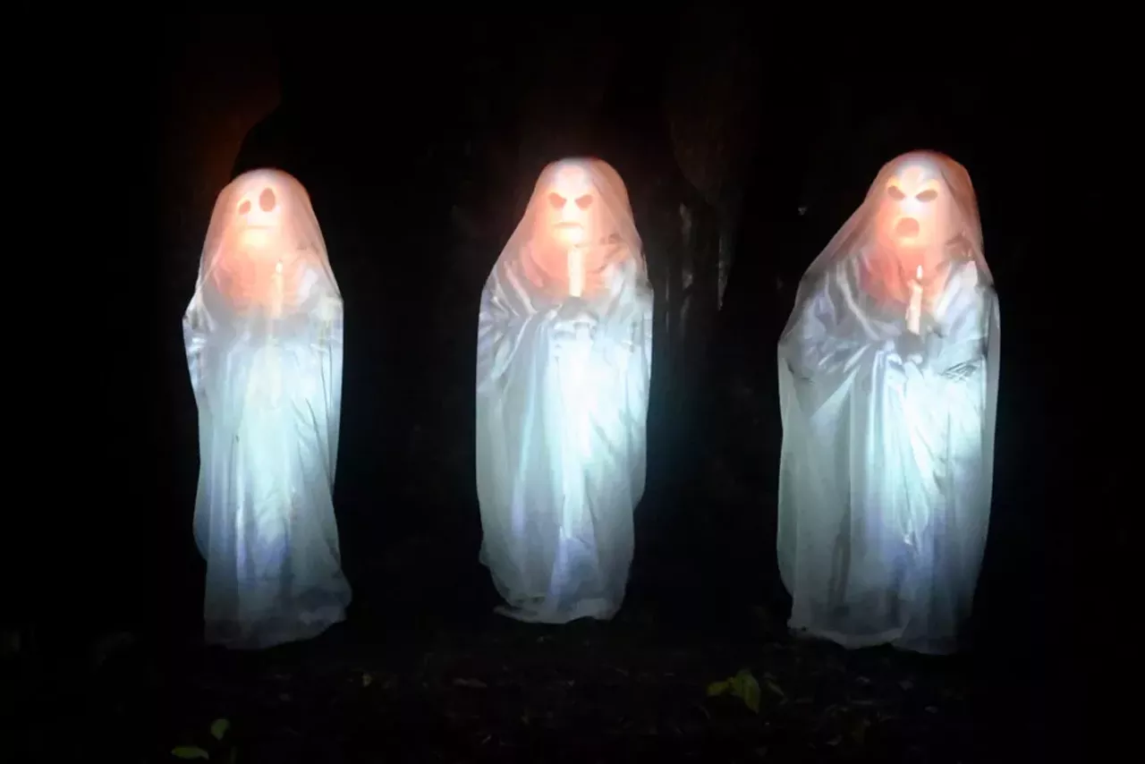 Image: Glenlore Trails' trippy and illuminated haunted forest is spookier than ever &#151;&nbsp;here's a preview