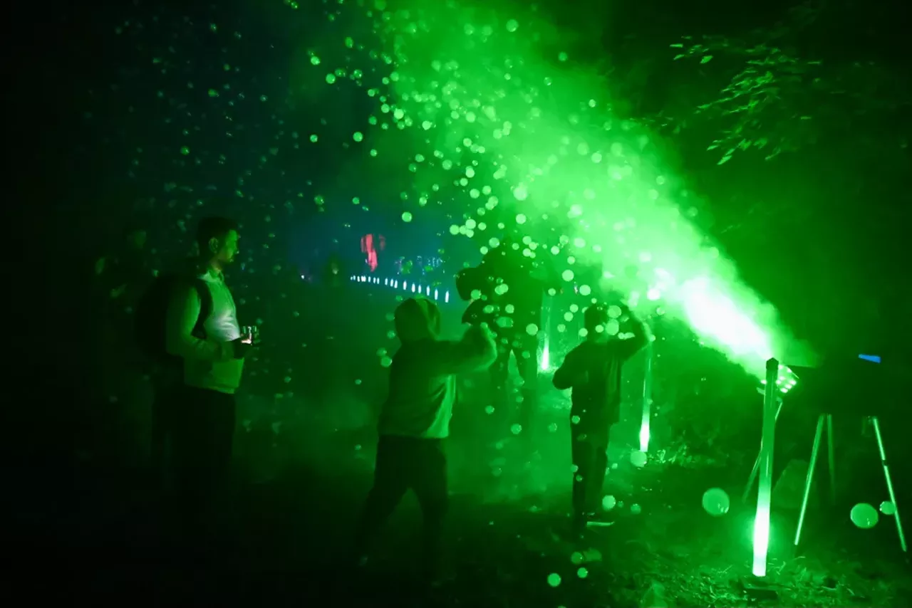 Image: Glenlore Trails' trippy and illuminated haunted forest is spookier than ever &#151;&nbsp;here's a preview