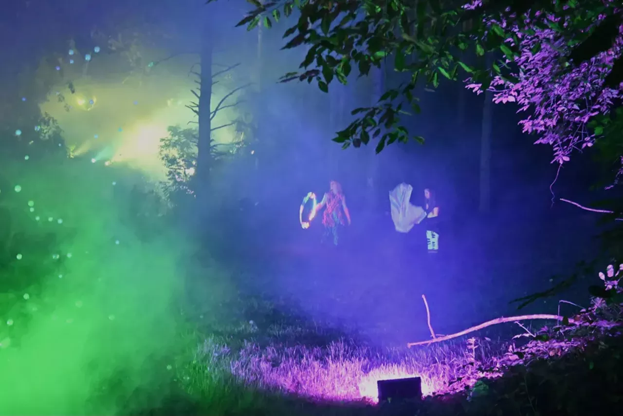 Image: Glenlore Trails' trippy and illuminated haunted forest is spookier than ever &#151;&nbsp;here's a preview