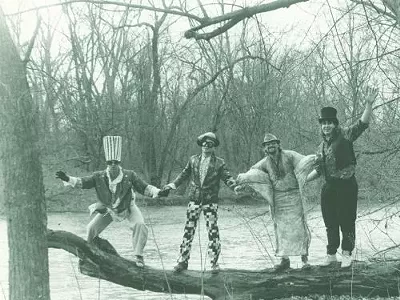 Whatever became of the Goofy Freaks is anybody’s guess. But this photo shows a group of guys looking to get publicity by wearing the most outrageous costumes available. No word on what the music sounded like, but we’re guessing it was funky, if not outright FON-KAY.