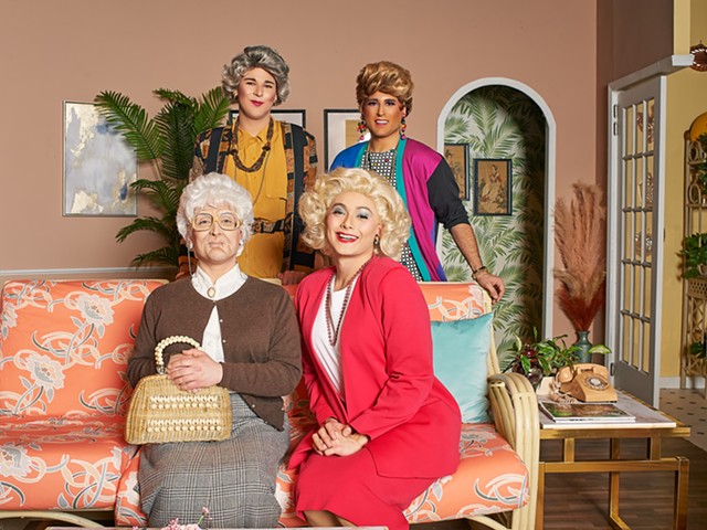 The cast of Golden Girls: The Laugh Continues.