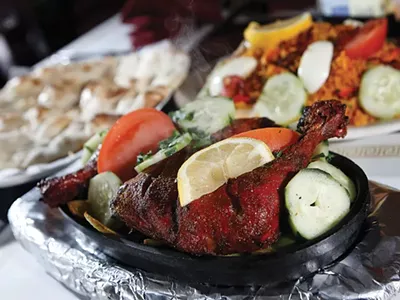 Tandoori chicken from Hamtramck's ZamZam.