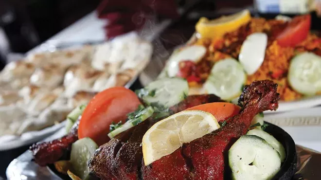 Tandoori chicken from Hamtramck's ZamZam.
