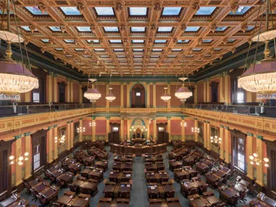 Michigan Legislature in Lansing.