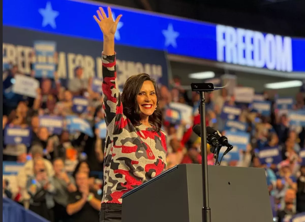 Image: Gov. Gretchen Whitmer.