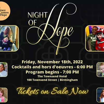 Image: GRACE CENTERS OF HOPE HOSTS ANNUAL ‘NIGHT OF HOPE’ GALA, NOVEMBER 18