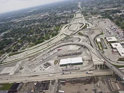 MDOT entered this photo of the unfinished project as evidence in contempt proceedings.