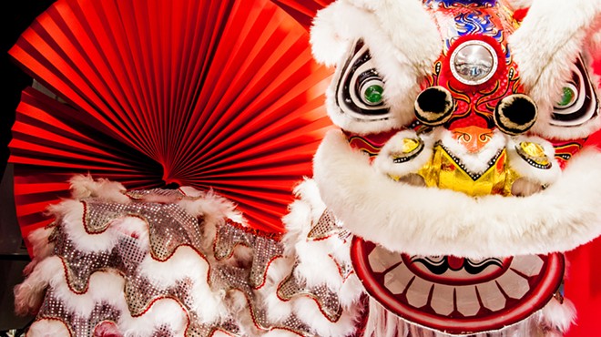 The event will feature live performances including a lion dance.