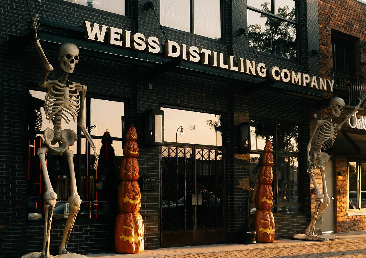 HaloWeiss III
Through Oct. 31; Weiss Distilling Co., 34 E. 14 Mile Rd., Clawson; thewdc.com
Weiss Distilling Co. is bringing back HaloWeiss for a third year in a row. This year is introducing 31 new creepy cocktails, served in everything from cauldrons to pumpkins and skulls. Plus, the atmosphere is decked out with creepy decorations, making it a great spot to enjoy a unique drinking experience throughout October.